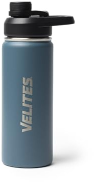 Velites Bouteille Thermique en Acier Inoxydable, Double Paroi 500 ml, Gym, Bleu