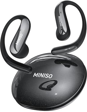 MINISO MS195 Kopfhörer Übersetzer in Echtzeit, 3-in-1 Übersetzungskopfhörer mit 134 Sprachen, Bluetooth 6.0, Kabellose Open Ear Kopfhörer mit App, 60 Stunden Spielzeit für Reisen, Business und Lernen
