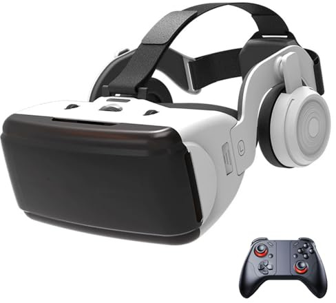 Gafas 3D de Realidad Virtual, Gafas VR, 3D VR Gafas de Realidad Virtual, Gafas 3D VR para Smartphone, Compatible 4.7-7.2 Inch' Smartphone Amplia compatibilidad por Android/iOS(C)