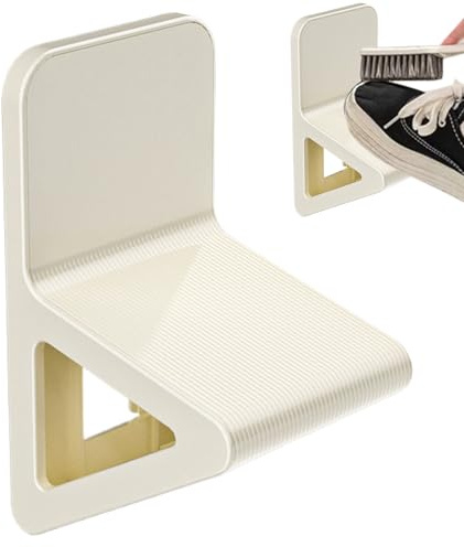 Shower Step for Shaving Legs - Bathroom Pedal Shower Footrest Triangular Step, Enhances Comfort, Bathtub Foot Rest, Footrest for Shaving Legs