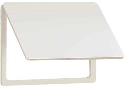 Couvercle de tableau électrique - 25 x 20 cm - Grand rabat d'accès - Protection murale sans perçage - Blindage des câbles cachés - Boîtier en PVC durable - Boîtier de compteur caché pour la maison, la