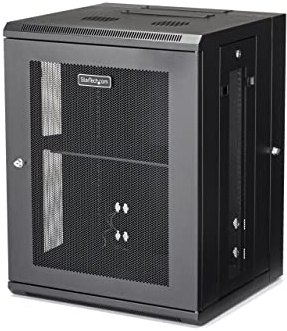 StarTech.com Armario Rack de Pared para Servidores 15U 19 4 Columnas Estante 1U - Rack de Servidores de Montaje en Pared
