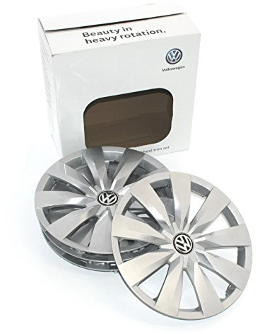 Volkswagen 5TA071456 Radzierblende, 4 x copricerchi da 16 pollici
