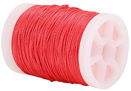 Bogenschießen Bogenschnur Bogensehne 120m Bow String Serving Thread Bogensehne Sehnengarn 120m Langlebige Nylonschnur Umhüllungsfaden für Recurvebogen Bowstring Bogenschießenzubehör(Rot)
