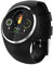 Fitness Tracker mit Herzfrequenz Blutdruck Schlaf Schritte Farbdisplay mit Animation Smartwatch Armband Uhr - 9703-7 Schwarz