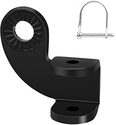 Bike Trailer Hitch, Colmthys Bicycle Trailer Coupler Connector Cargo Trailer Adapter Replacement Connector Included, Suitable for Kids Burley Bee Bike, Pets Trailers (12 MM)
