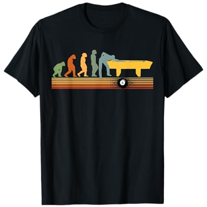 Snooker Evolution Billardtisch Billardkugeln Pool Billard T-Shirt