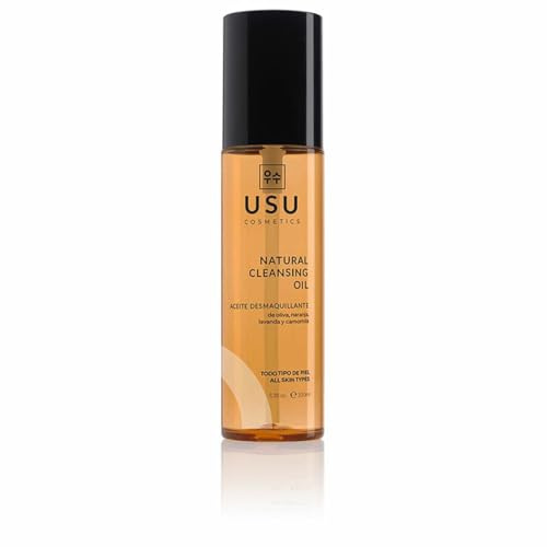 Aceite Desmaquillante Facial - 100 ml - Ayuda a Desmaquillar la Piel - Antioxidante y Calmante - Formulado con Aceites Esenciales - Apto para Todo Tipo de Pieles - USU Cosmetics