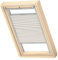 Velux C04 / 6 Dachfenster, Hellgrau, mit grauer Seitenführung