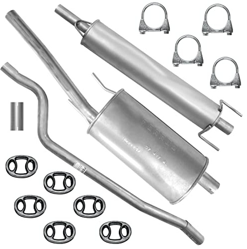 Ferroz Auspuffanlage Schalldämpferset Auspuff für Opel Combo Corsa C 1.4i 1.6i