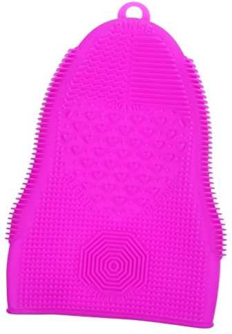 Beatifufu Scrubbing Pad Silicone Makeup Tool Cleaner Practical Beauty Tool Cleaning Pad for Makeup Brush Sponge Cleaner Use in Bathroom