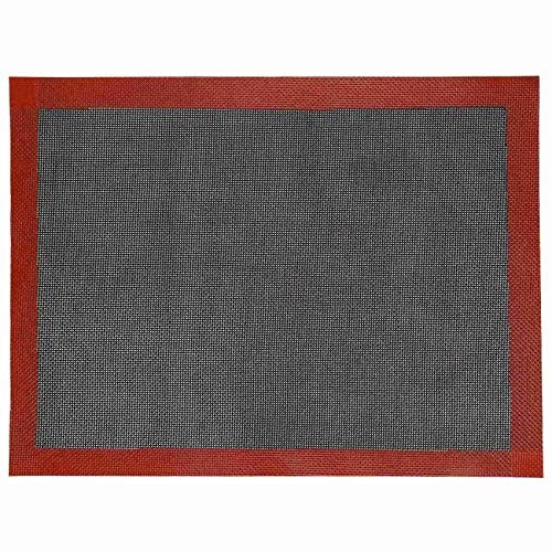 Ksrnsne Perforated Silicone Baking Mat Non-Stick Baking Oven Sheet Liner for Cookie, Bread, Macaroon