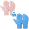 Migliore Wear 2 Pairs Microfiber Dusting Gloves, Household Cleaning Gloves Plant, No Scratching Dust Gloves, Duster Cleaner Tool for Blind, Leaf, Lamp Polishing