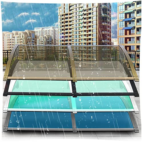 Vordach für die Haustür, Terrasse, Regenschutz, 60 x 60 cm, 120 x 100 cm, ideal für Tür, Veranda, Terrasse, Vordächer für den Heimgebrauch