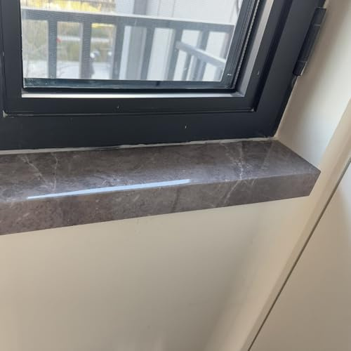 Protezione Davanzale Finestra Protezione Davanzale per Ristrutturazioni Davanzali, Decorativo Casa Copertura Davanzale, Piastre per Rifiniture Finestre a Bovindo per Loft/Appartamento(80cm x 35cm (3