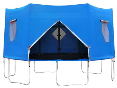 Trampolinskydd, vattentätt regnskydd, tält vindtätt för camping, spel och vinterregnskydd