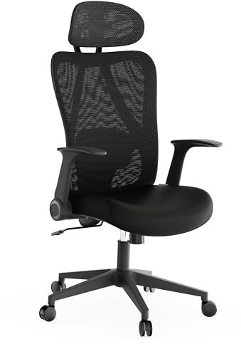 SENSE7 Ergonomischer Gamingstuhl Verstellbar für Gamer Schwarz bis 150 kg | Bürostuhl fürs Homeoffice, Drehstuhl am Computerarbeitsplatz, Schreibtischsessel für Erwachsene, Office Chair