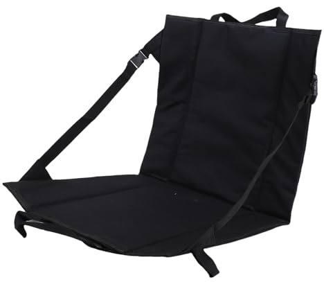 UPALDHOU Siège de Stade, Coussin de Siège de Stade Réglable, Pliable, Léger et Imperméable, avec Dossier, pour Le Camping et la Pêche