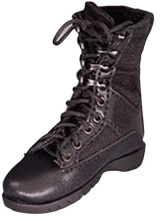 DXEHSEUY skor med 1/6 skala mode 30 cm dockskor för 30 cm dockmodell actionfigurer svart