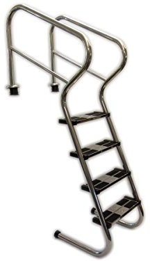 Ideal Eichenwald Schwimmbadtreppe Pooltreppe Edelstahltreppe Treppe 4-St Schwimmbadleiter Leiter