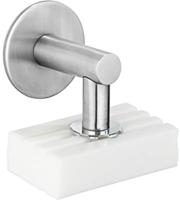 WENKO Turbo-Loc® Edelstahl Magnetseifenhalter Matt