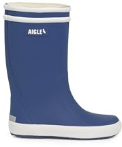 Aigle Lolly Pop Kid, Bottes de Pluie mixte enfant | Doublure Chaude, 100 % Étanches & Semelle Antidérapante – Confort Thermique