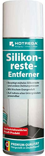 HOTREGA Silikonreste Entferner 300 ml - beseitigt Silikonreste, Dichtungsmassen