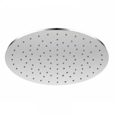 Steinberg Serie 100 Kopfbrause, Regenbrause, rund, 400x8 mm, 1001689, Farbe: Mattschwarz