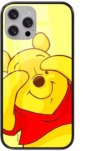 ERT GROUP mobile phone case for Apple Iphone 13 PRO MAX original and officially Licensed Disney pattern Winnie the Pooh & Friends 033 made of hardened glass, protective cover