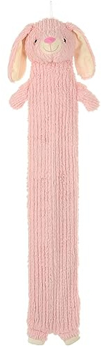 Long Hot Water Bottle with Padded Animal Plush Cover 2 Litre - Pink Rabbit