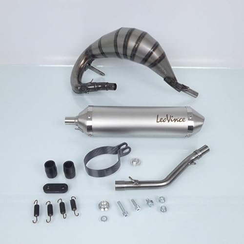 Pot d échappement Leovince compatible avec moto Rieju 50 MRT SM 2009 à 2012 X-Fight