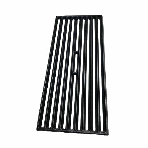SANTOS Guss-Grillrost - Gusseisernes Grillrost - passend S-401, S-418, S-518 - Gussrost 43x18cm - Gasgrill-Ersatz-Grillgitter