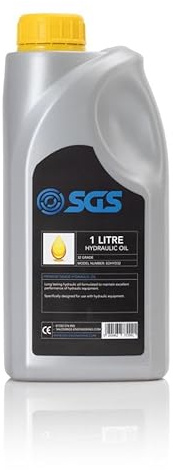 SGS Hydraulic Oil, 32 Grade Oil, Long Lasting for Hydraulic Equipment - 1 Litre