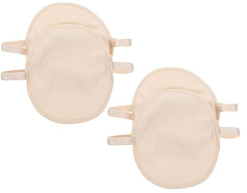 Beaupretty 2paare Waschbare Wiederverwendbare Achselschweißpads Schnell Trocknende Atmungsaktive Baumwoll-schutzpads Für Damen Und Herren Effektive Schweißaufnahme Für Sport Und Alltag