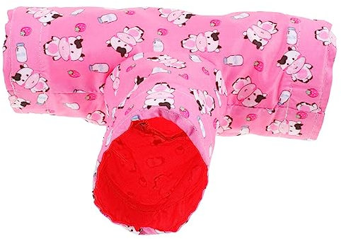 BELLIFFY Hamster Tunnel Versteck Spielhaus Aus Langlebigem Material Für Kleintierkäfig Meerschweinchen Haustier Nest Zum Spielen Und Ausruhen