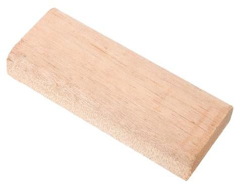 Holzblock für Akustikgitarren und Folk Gitarren, Beige | Ersatzteil, Stabile Eigenschaften, Hohe Leistung, Zubehör für Saitenhalter und Innenbereich