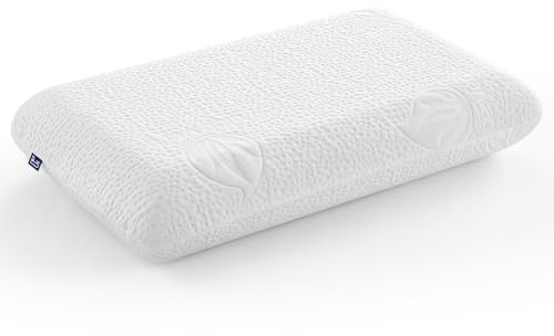 BedStroy Cuscino Memory Foam Cervicale 70 cm – Tessuto Aloe Vera Sfoderabile Traspirante per Letto e Dormire – 40x70x8cm