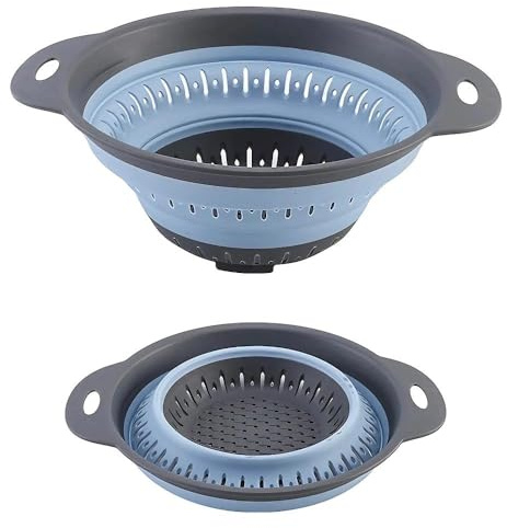 Collapsible Colander, Foldable Colander, Colanders for Washing Draining