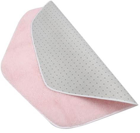 PAMINGONO Alfombra Infantil Hexagonal de Terciopelo Antideslizante Cojín para Habitación de Bebés Decorativa y Cómoda para Sala y Dormitorio