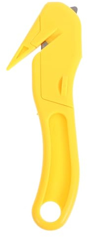PENIKOKO Taglierina Tascabile di Sicurezza per Scatole e Pacchi, Apriscatole Portatile Lama Nascosta in Acciaio e Plastica, Utensile Multiuso per Ufficio, Casa e Viaggi, Taglierino