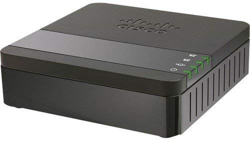 Cisco UC 2 Port Analog Telephone Adapter ATA190 (Renewed)