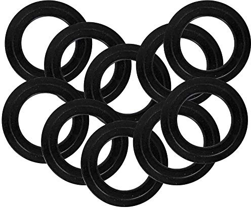 10er SET Universal-Lippendichtung 43 mm Durchmesser für Stopfenventil und Siebkörbchen/Ersatzteil/Dichtungsring/Dichtung/Ventildichtung