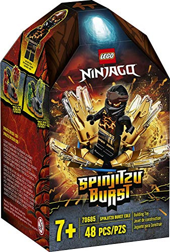 LEGO Ninjago 70685 Spinjitzu Burst Cole Spinner schwarz (48 Teile)