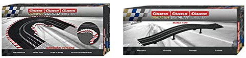 Carrera 20020613 4007486206137 Cars Digital, 9.0 L x 53.0 H x 26.0 W (cm) & 20020587 - Überfahrt, 6.4 L X 49.6 H X 20.4 W (cm)