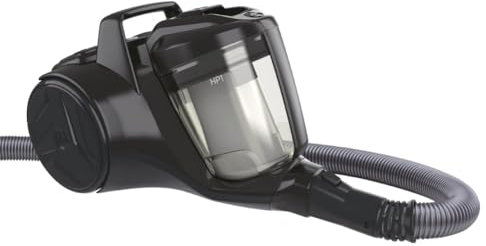 Hoover Aspiradora de Trineo sin Bolsa con tecnología ciclónica, Capacidad de 2 litros, Color Luxor Black, Potencia de 700 W [HP105HM 011]