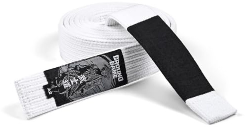 Ground Game BJJ Gürtel BJJ Belt | 260-340 cm | Brazilian Jiu-Jitsu-Gürtel für Erwachsene | Premium