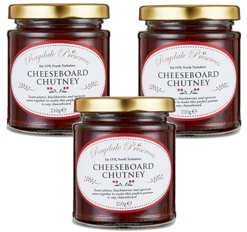 Raydale Preserves - Christmas Cheeseboard Chutney - 210g - Pack of 3