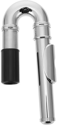 Gatuida Cabezal de Flauta Travesera de Plata Instalación Simple y Buen Tacto, Repuesto Duradero para Flauta en Accesorios de Instrumentos Musicales