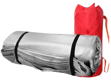 Couverture Anti-feu d'urgence pour Voiture – Extincteur en Fibre de Verre enduite de Silicone, Couverture de Survie pour véhicules électriques/à Carburant avec Sac de Transport (6 x 9 m/19,7