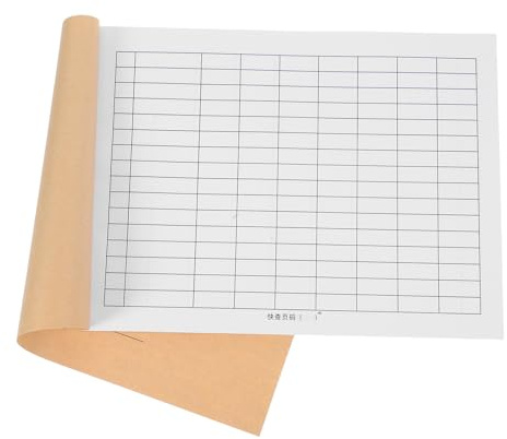 FESTFENDS Livre D'inventaire à Pages Quadrillées en Papier, Organisation des Données pour Professionnels en Entrepôt